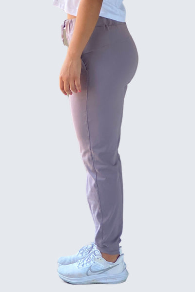 W SunSoft Joggers + Pockets 30" - Ash Plum