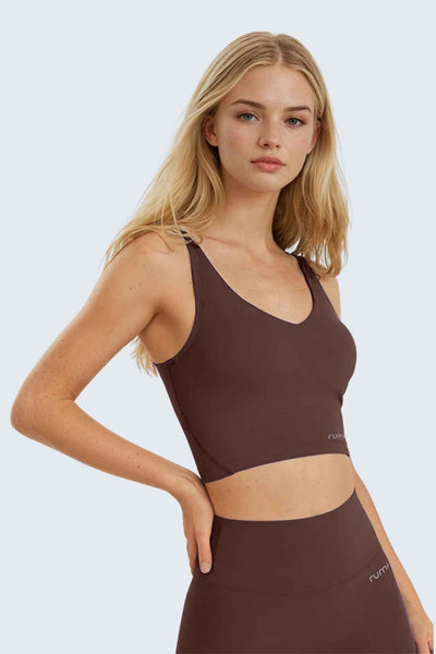 W SunSoft Tank Bra - Cocoa