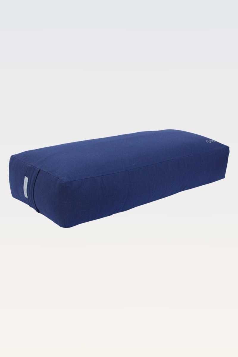 Rumi Earth - Cotton Yoga Bolster – Rectangular - Midnight - RU - YCB - RR - MT - Yoga Props