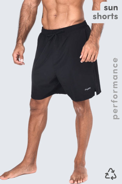 Rumi Earth - M Sun Shorts - Black - R514700BKP - Bottoms