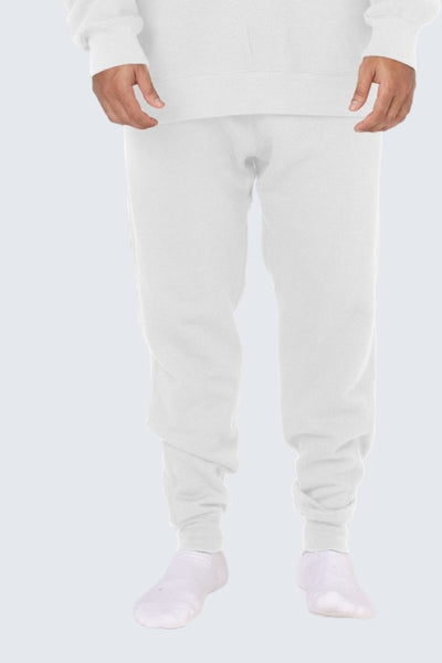 Rumi Earth - MU Moon Sweatpants Fleece Slim - Snow - R514675SWP - M - Bottoms