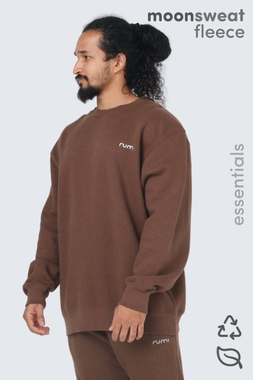 MU Moon Sweatshirt Fleece - Cocoa