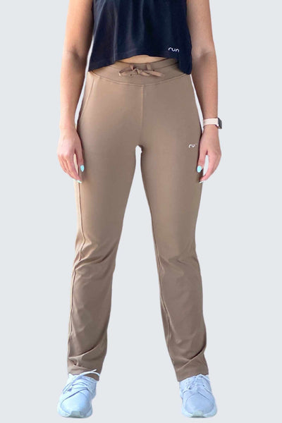 Rumi Earth - U SunSoft Joggers Open + Pockets 30" - Wood - R124210WDP - Bottoms