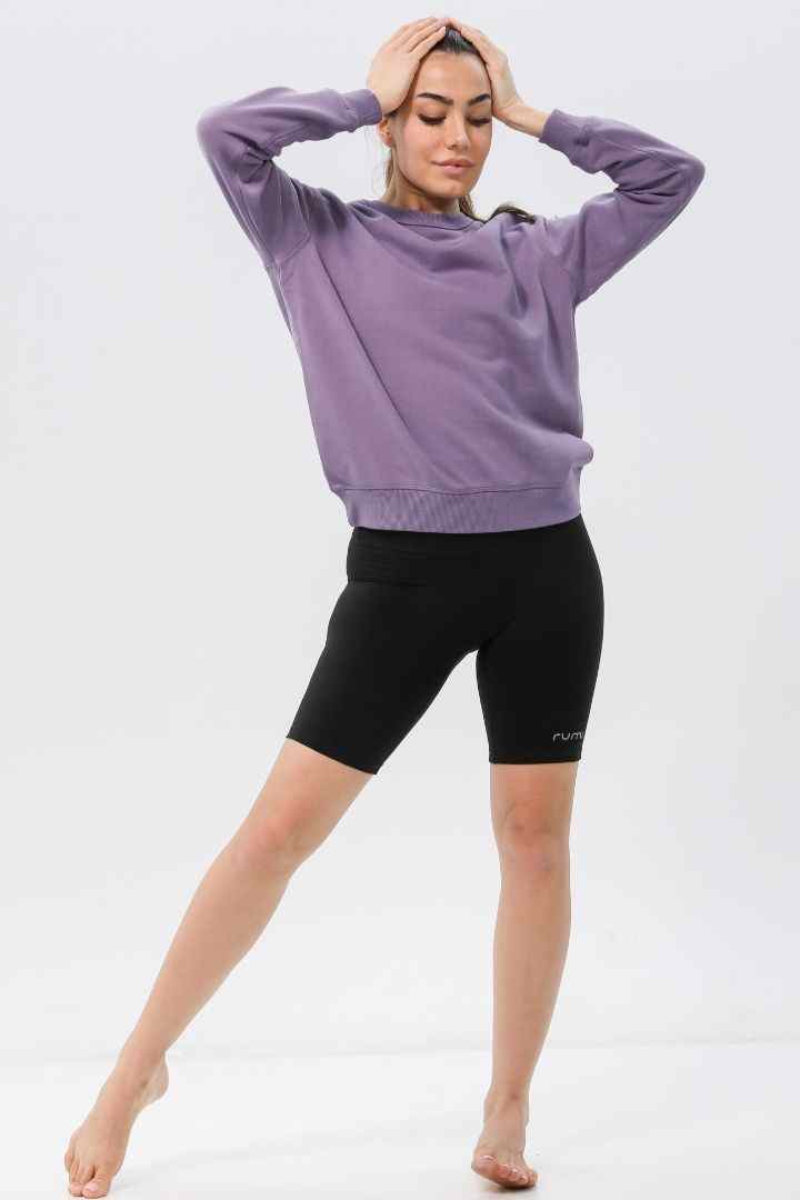 Rumi Earth - W Moon Sweatshirt Terry - R113100APP - Tops