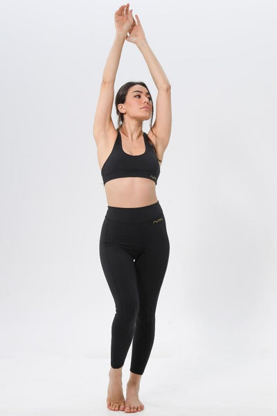 Rumi Earth - W Sun Zen Pants 25" - Black - R124112BKP - Bottoms