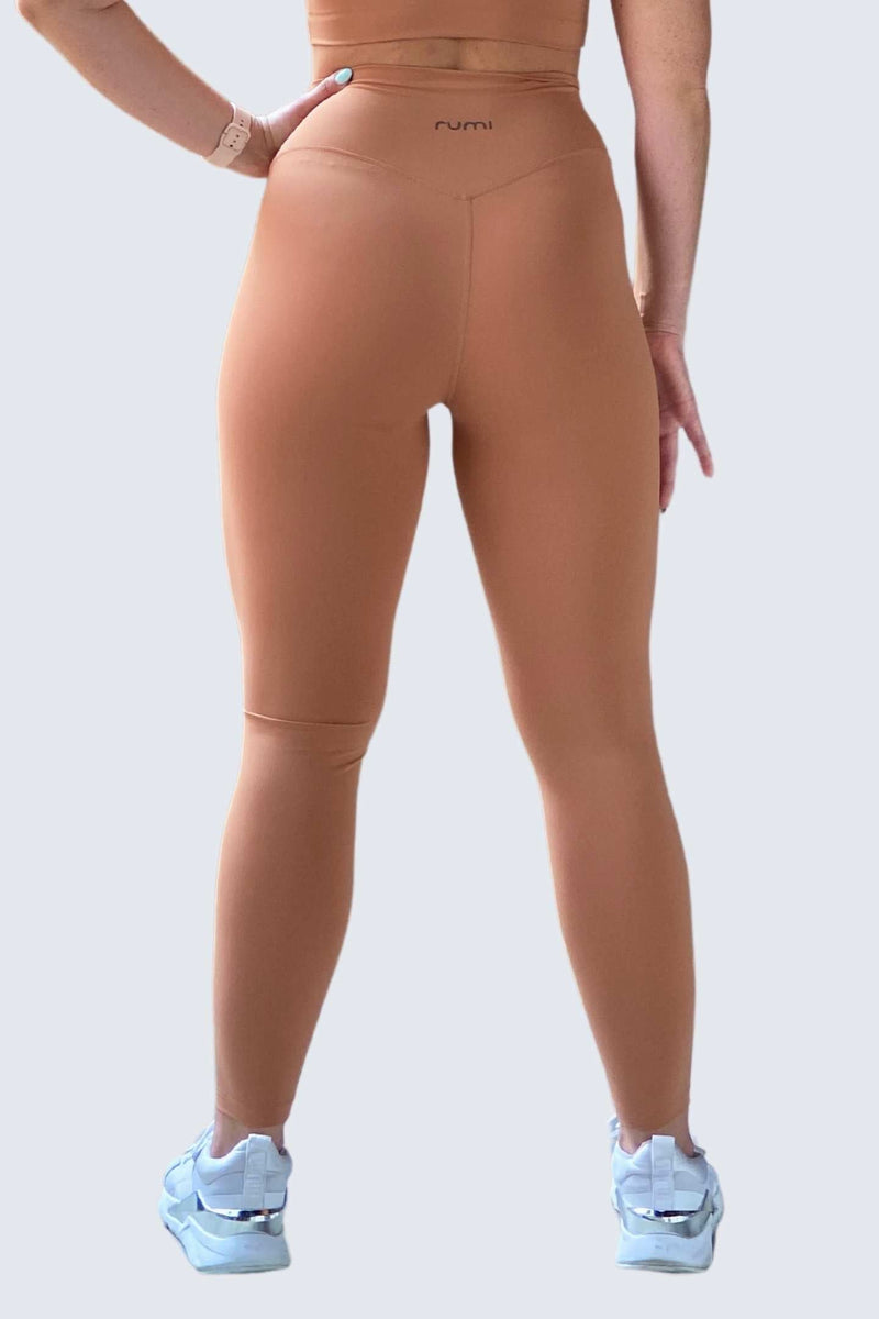 Rumi Earth - W SunSoft Flow Pants 25" - Apricot - R124120ADP - Bottoms