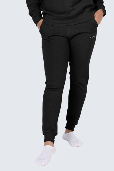 Rumi Earth - WU Moon Sweatpants Fleece Slim - Black - R514675BKP - Bottoms