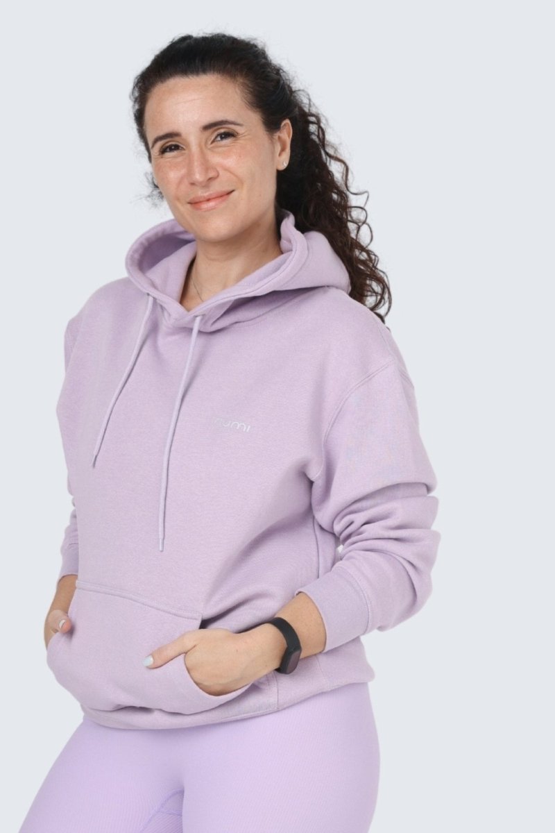 Rumi Earth - WU Moon Sweatshirt Fleece + Hoodie - Lavender - R113210LRP - Tops